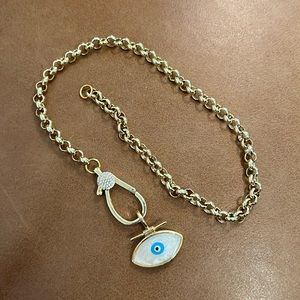 Evil eye necklace